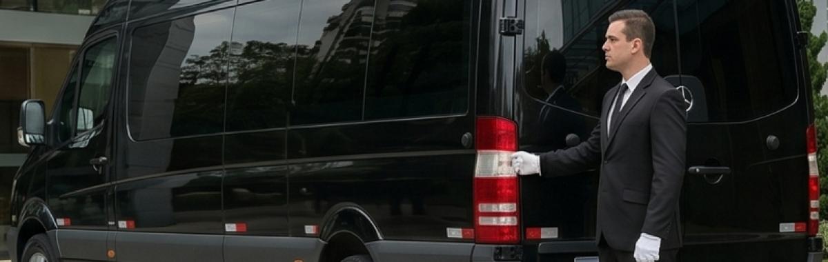Transporte para eventos com veículo blindado